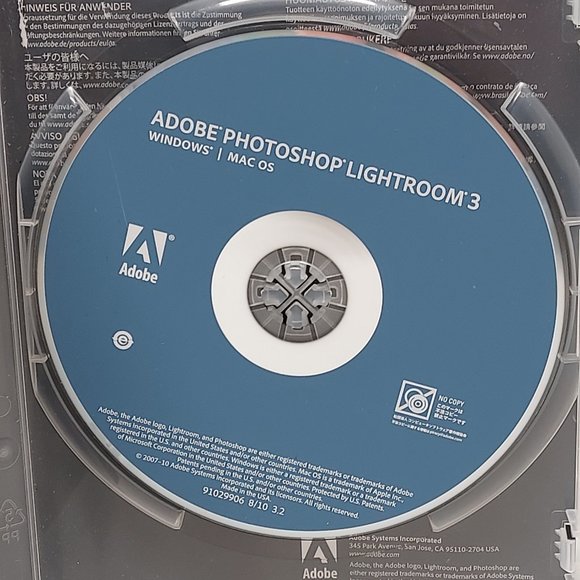 ADOBE PHOTOSHOP LIGHTROOM 3 FULL RETAIL UPGRADE MAC & PC W/ SERIAL NUMBER MINT - Picture 5 of 9